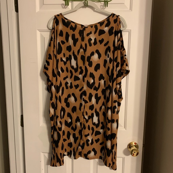 Cheetah Print Top/Dress - Picture 4 of 4
